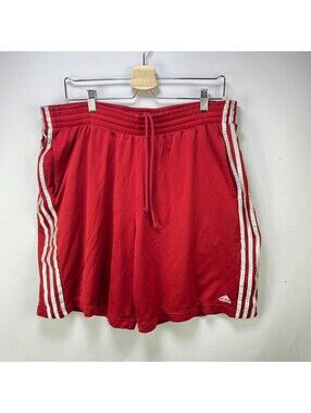 Vintage Y2K Adidas Mesh Drawstring Basketball Shorts XL